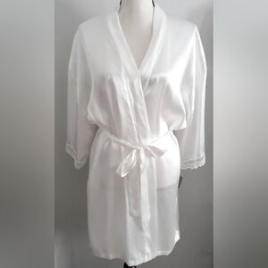 NWT Apt.9 Satin Bride Bathrobe